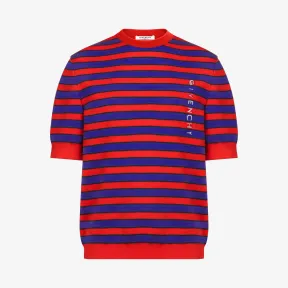 纪梵希/Givenchy 女士 条纹针织上衣 BW901N4Z1Z-618