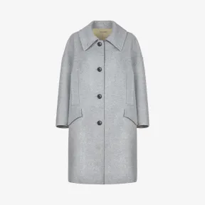 纪梵希/Givenchy 女士 超大羊毛羊绒大衣 BWC05911ZL-050