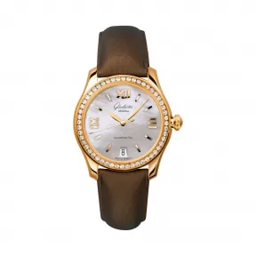 格拉苏蒂/Glashutte Original Ladies 女士系列 18K玫瑰金 自动机械机芯 女表 1-39-22-09-11-44