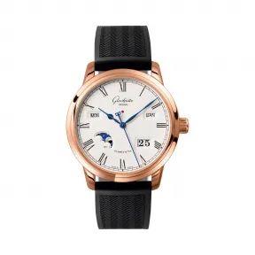 格拉苏蒂/Glashutte Original Senator 参议员系列 18K红金 自动机械机芯 100-02-22-05-53