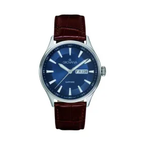 金韵娜/Grovana Regular Collection 系列 42 mm  精钢 石英机芯 男表 1194.1535