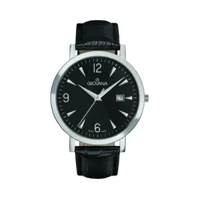 金韵娜/Grovana Regular Collection 系列 42 mm  精钢 石英机芯 男表 1230.1537