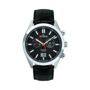 金韵娜/Grovana Special Offer 系列 43 mm  精钢 石英机芯 男表 1294.9537