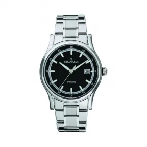 金韵娜/Grovana Special Offer 系列 41 mm  精钢 石英机芯 男表 1734.1137