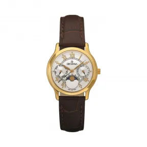 金韵娜/Grovana Regular Collection 系列 31 mm  镀金 石英机芯 女表 3025.1513