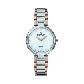 金韵娜/Grovana Regular Collection 系列 36 mm  镀金 精钢 石英机芯 女表 4556.1158