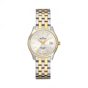 金韵娜/Grovana Regular Collection 系列 28 mm  镀金 精钢 石英机芯 女表 5568.1142