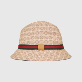 古驰/Gucci 织带儿童棉帽 411790-3HAK8-9765 