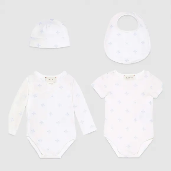 古驰/Gucci 婴儿四件式礼品套装 436029 X5E70 4129