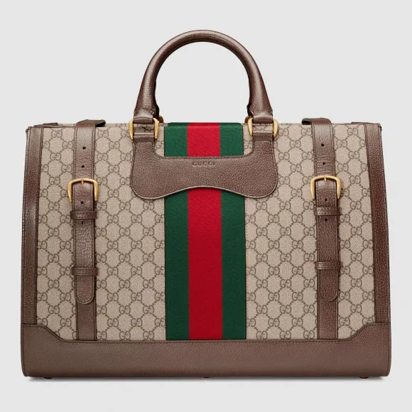 古驰/Gucci GG高级人造革行李包  437544 K05NT 8686