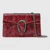 古驰/Gucci Dionysus系列蛇皮超迷你手袋 476432 LOO0N 6433