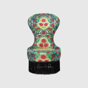 古驰/Gucci 花卉图案天鹅绒提花椅子 多色天鹅绒  488532-ZAW24-6124