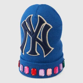 古驰/Gucci NY Yankees™贴饰羊毛帽 540378 4G206 4500
