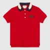 古驰/Gucci 儿童Gucci贴饰polo衫 540616 XJAAC 6130