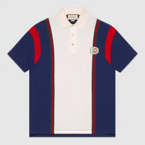 古驰/Gucci 饰互扣式G贴饰Polo衫 560512 XJATW 4594