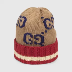 古驰/Gucci GG棉帽 597636-4G111-9764