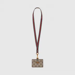 古驰/Gucci Ophidia系列高级人造帆布证件套 601584_9U8XS_8745