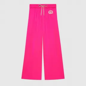 古驰/Gucci 针织涤纶九分裤 644618-XJDCX-5378