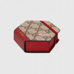 古驰/Gucci 猫咪印花六边形便利贴 661733-20LA0-8616 