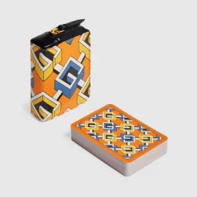 古驰/Gucci 几何G印花扑克牌套装（一副） 662294-2ZVDG-7558 