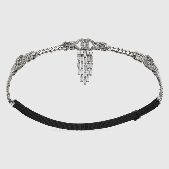 古驰/Gucci 互扣式 G 法式长方形头饰 676534-J4N79-9181