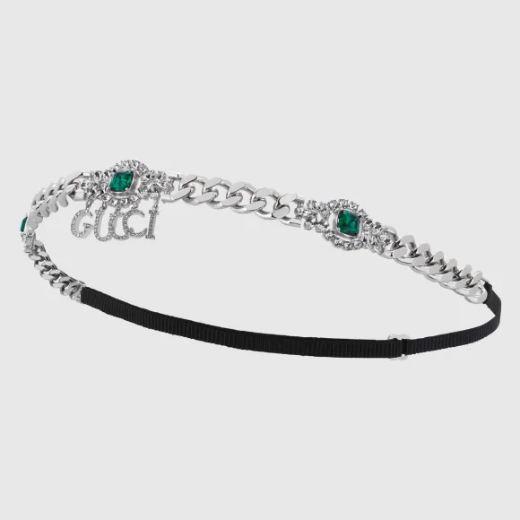 古驰/Gucci 饰 Gucci 字体的头饰 676535-IAAAM-8614