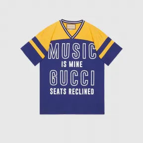 古驰/Gucci Gucci 100特别系列棉质T恤 677419-XJDXL-4409 