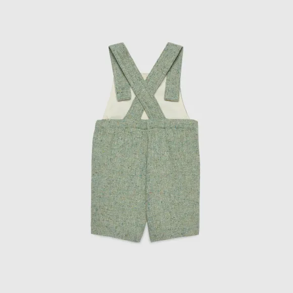 古驰/Gucci 婴儿羊毛混纺工人裤 692739-XWAS7-3136 