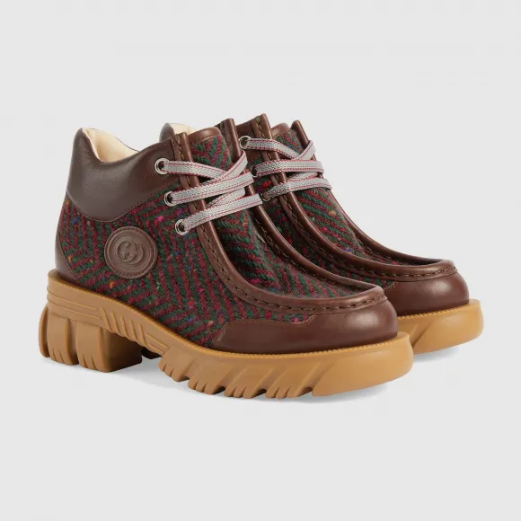 古驰/Gucci 儿童绑带靴 702972-U5E10-3770 