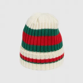 古驰/Gucci 带网眼的儿童针织棉帽 722528-4K111-9266