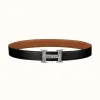 爱马仕/Hermes H Touareg皮带扣&双面皮腰带32毫米 H029938CS05-H073967CAAA120