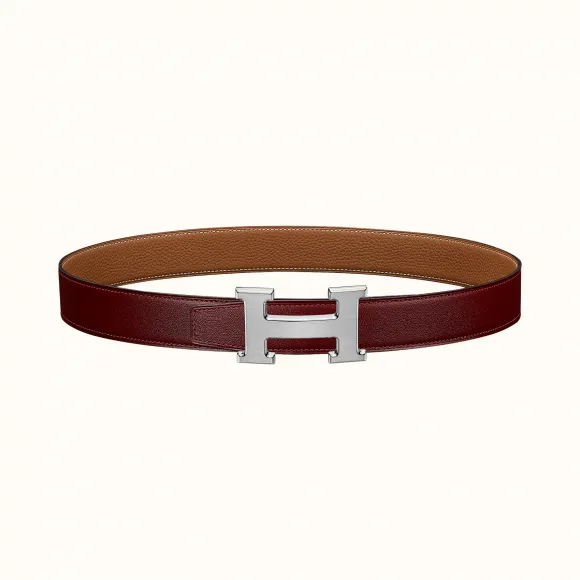 爱马仕/Hermes H 皮带扣&双面皮腰带32毫米 H064544CB86-H073967CAAX085