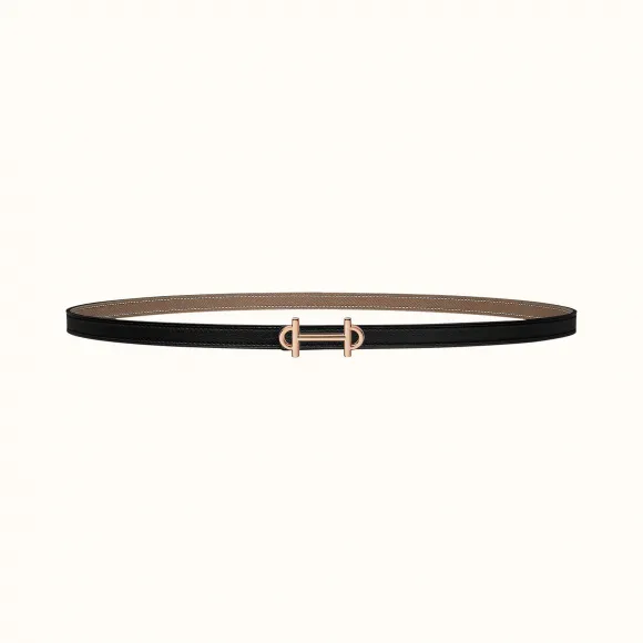 爱马仕/Hermes Gamma皮带扣&双面皮腰带13毫米 H065985CDZ2-H065538CABD075