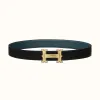 爱马仕/Hermes Farwest皮带扣&双面皮腰带32毫米 H081655CUZ3-H073967CAAD105