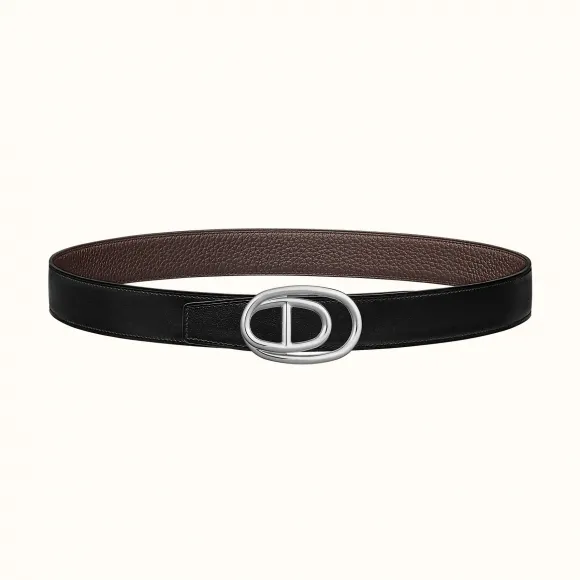 爱马仕/Hermes Odyssee皮带扣&双面皮腰带32毫米 H081754CK05-H073967CAAB120