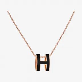 爱马仕/Hermes 黑色 Pop H项链 H147991FO03