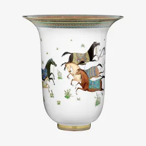 爱马仕/Hermes “东方骏马”花瓶 P009858P