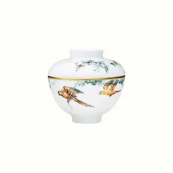 爱马仕/Hermes  “赤道丛林”糖罐 P038020P
