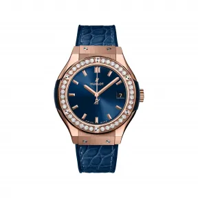 宇舶/Hublot Classic Fusion系列 33 MM 18kt 玫瑰金 石英机芯 女表 581.ox.7180.lr.1104