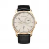 积家/Jaeger LeCoultre Master 大师系列 玫瑰金 自动机械机芯 男表 Q1372501