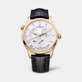 积家/Jaeger LeCoultre Master 大师系列 玫瑰金 自动机械机芯 男表 Q1422521