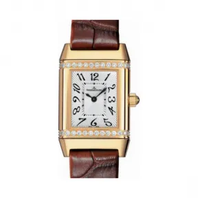 积家/Jaeger LeCoultre Reverso 翻转腕表系列 18k黄金 石英机芯 女表 Q2651430