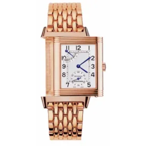 积家/Jaeger LeCoultre Reverso 翻转腕表系列  18kt 玫瑰金 手动机械机芯 男表 Q2702120