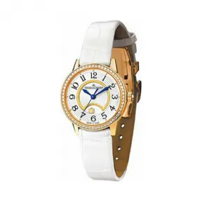 积家/Jaeger LeCoultre Rendez-Vous 约会系列 18K玫瑰金镶钻 自动机械机芯 女表 Q3462420