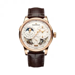 积家/Jaeger LeCoultre Duomètre 双翼系列 玫瑰金 手动机械机芯 男表 Q6042422