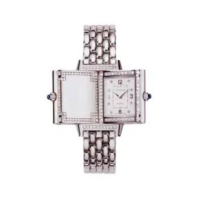 积家/Jaeger LeCoultre Grande Reverso Lady 系列 33 х 20.5 мм 白金 手动机械机芯 女表 Q2673120