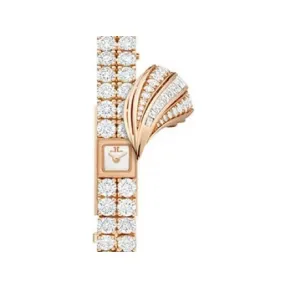 积家/Jaeger LeCoultre Haute Joaillerie 系列 6,8 x 18,35 мм 玫瑰金 手动机械机芯 女表 Q2862201