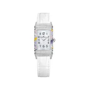 积家/JaegerLeCoultre Reverso One ‘Precious Colours’翻转系列璀璨之色腕表白金表款 - Q3293433 | 