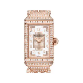积家/Jaeger LeCoultre Reverso One 系列 36,3 х 18 мм 玫瑰金 手动机械机芯 女表 Q3372301