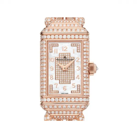 积家/Jaeger LeCoultre Reverso One 系列 36,3 х 18 мм 玫瑰金 手动机械机芯 女表 Q3372301